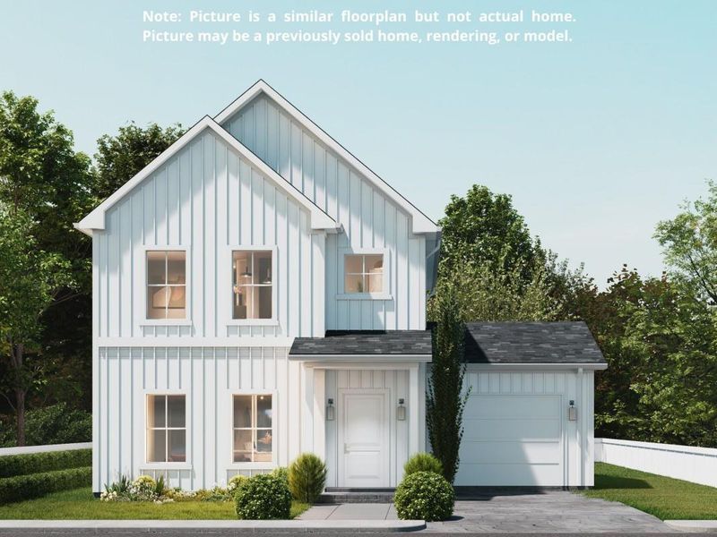 Front exterior of a new home in Dayton Colbert, Dayton, TX, highlighting curb appeal (Image 11).