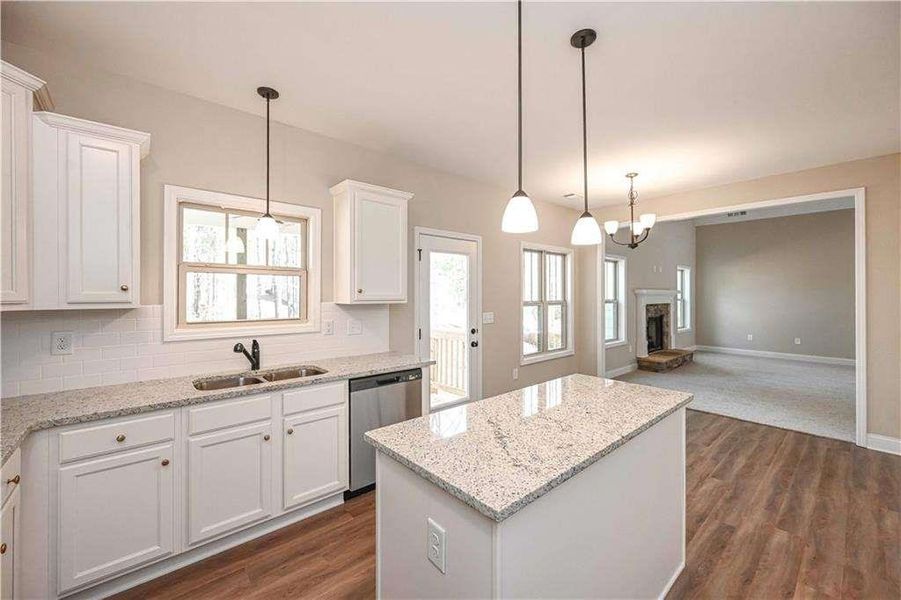 Furnished interior view inside a new home in , Douglasville (Image 8).
