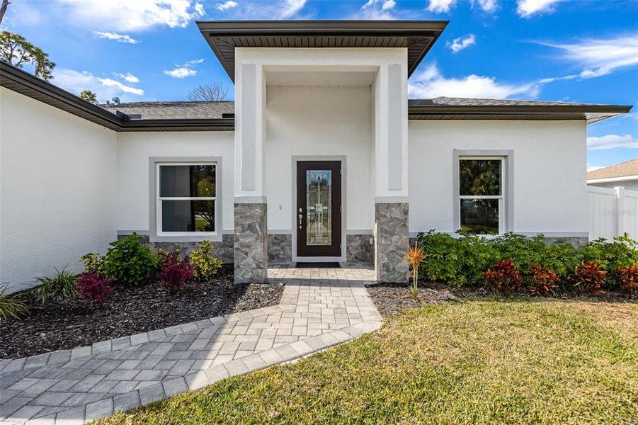 Exterior details and patio area of a home in , North Port (Image 3). Exterior details and patio area of a home in , North Port (Image 3).