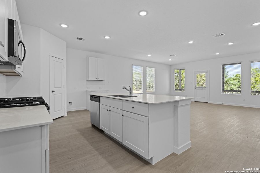 Furnished interior view inside a new home in Waterwheel: Coastline Collection, San Antonio (Image 13).