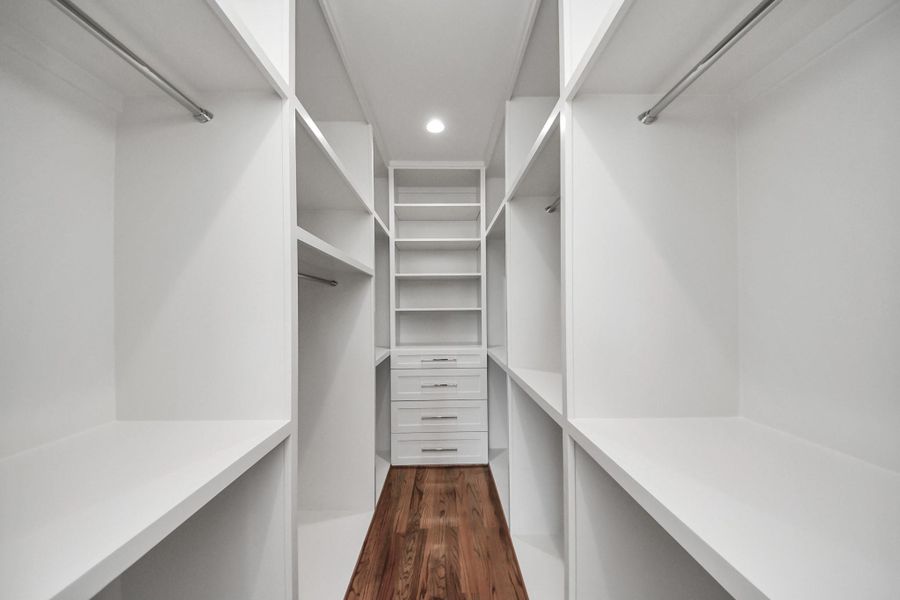 custom finished closet custom finished closet