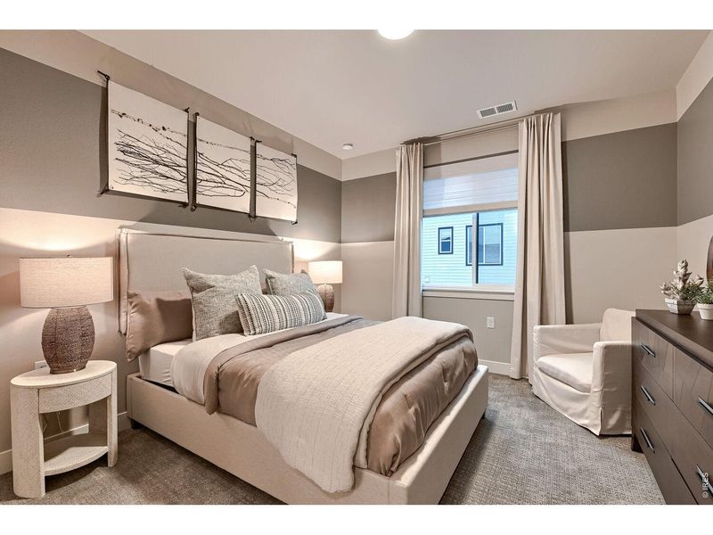 Furnished interior view inside a new home in Baseline, Broomfield (Image 37).