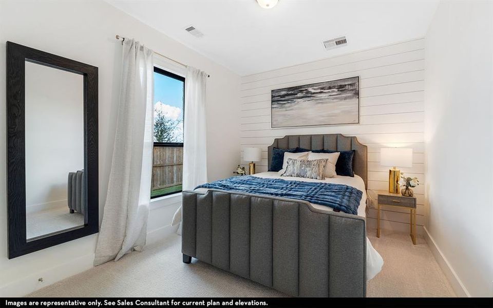 Furnished interior view inside a new home in Green Meadows, Celina (Image 18).