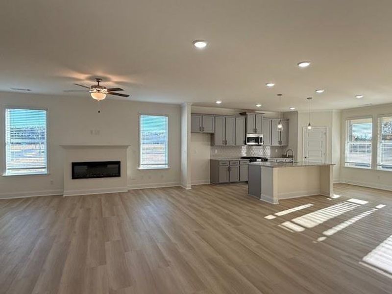 Spacious, unfurnished interior of a new home in Cooper's Walk, Loganville (Image 10). Spacious, unfurnished interior of a new home in Cooper's Walk, Loganville (Image 10).