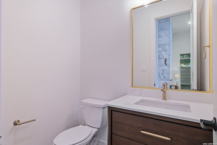 Furnished interior view inside a new home in , New Braunfels (Image 8).