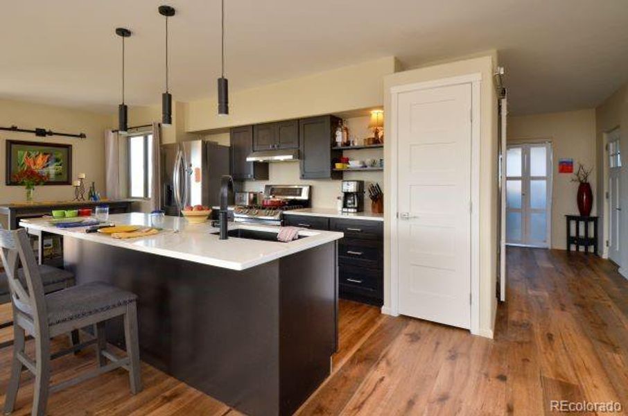 Furnished interior view inside a new home in , Crestone (Image 9).