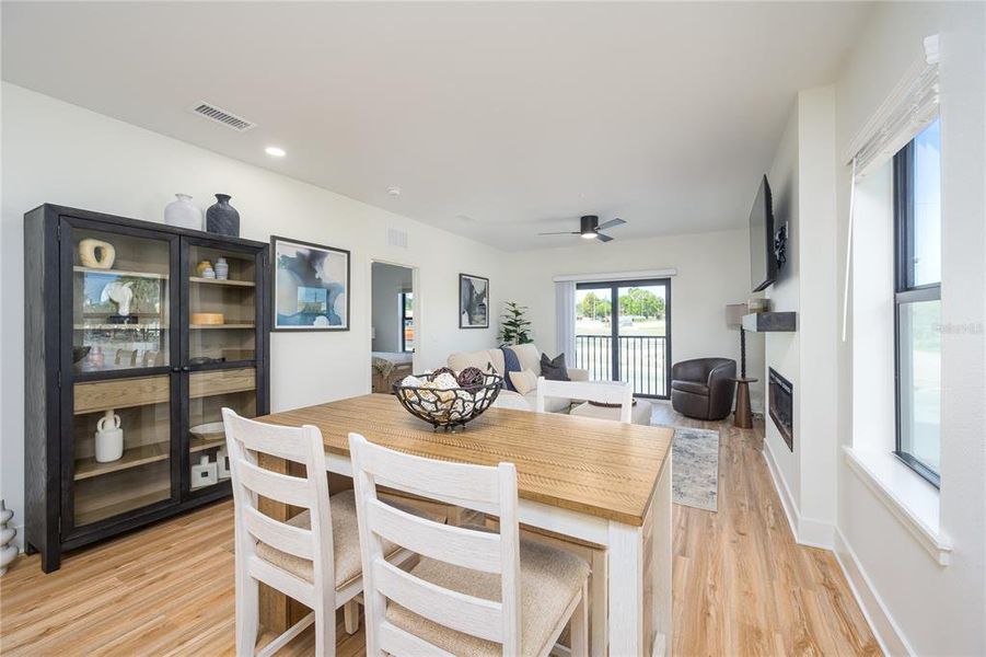 Furnished interior view inside a new home in , Ocala (Image 16).
