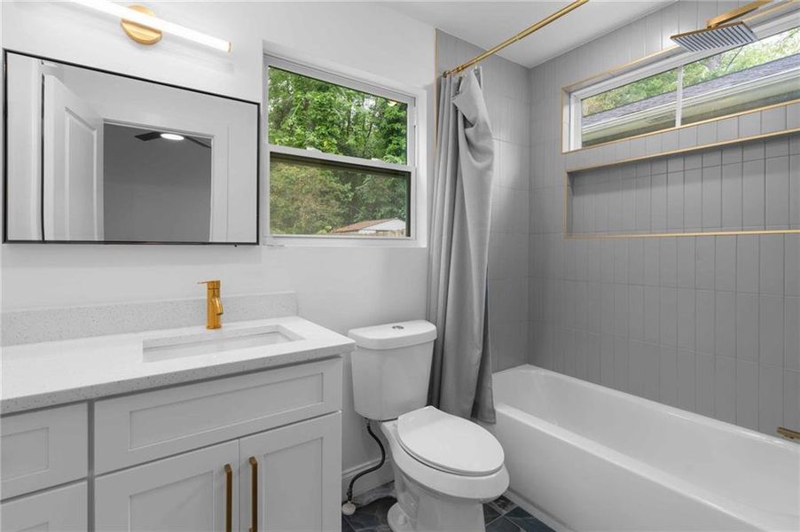 Furnished interior view inside a new home in , Decatur (Image 41).