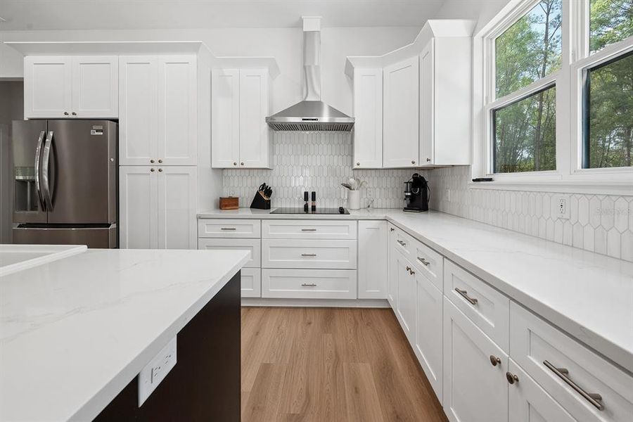 Furnished interior view inside a new home in , Fort White (Image 36).