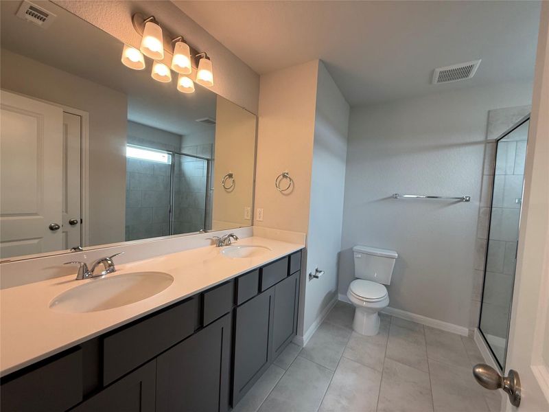 Primary Bath and Walk-in Shower
