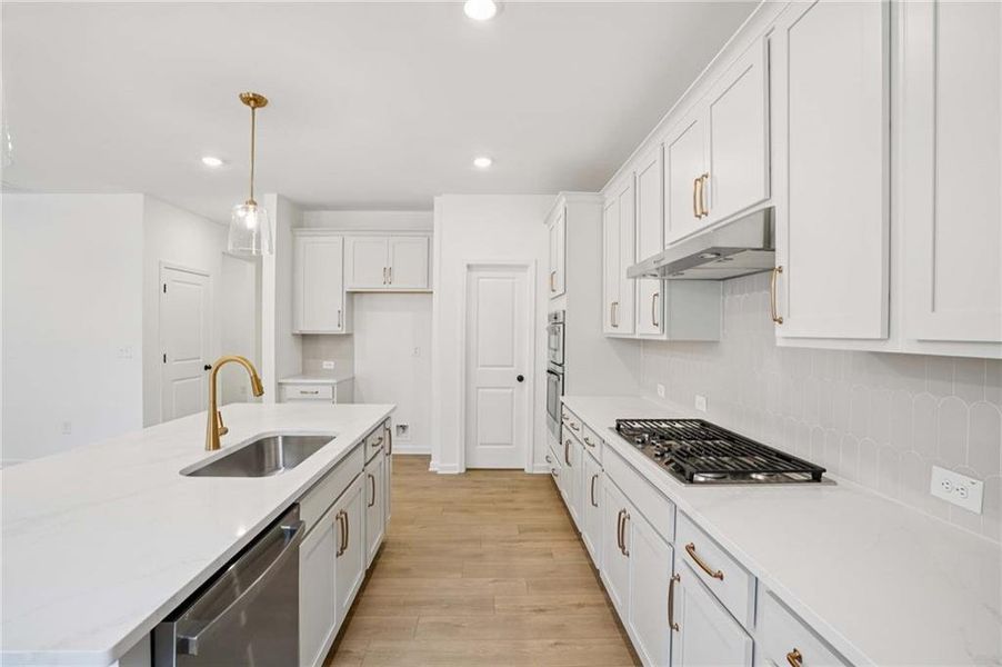 Furnished interior view inside a new home in Arbors at Richland Creek, Buford (Image 6).