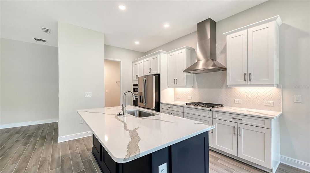 Furnished interior view inside a new home in Vistera of Venice, Nokomis (Image 9).