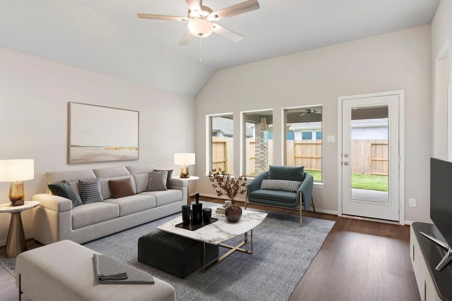 Furnished interior view inside a new home in Jubilee 40', Hockley (Image 7). Furnished interior view inside a new home in Jubilee 40', Hockley (Image 7).