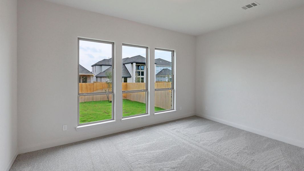 Spacious, unfurnished interior of a new home in Kallison Ranch, San Antonio (Image 22).