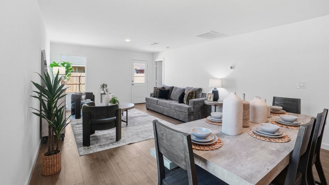 Furnished interior view inside a new home in Terra Vista, Lubbock (Image 7).