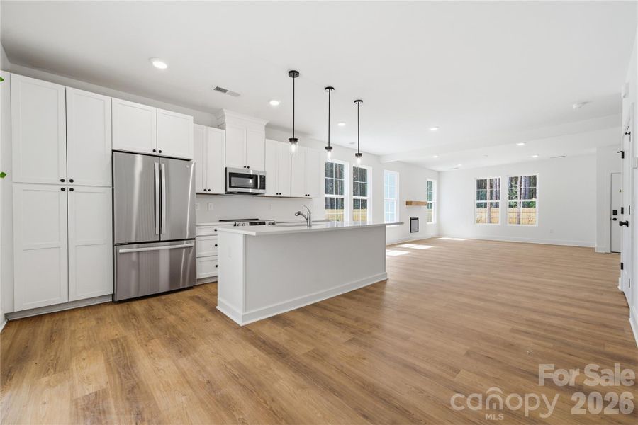Furnished interior view inside a new home in , York (Image 9).