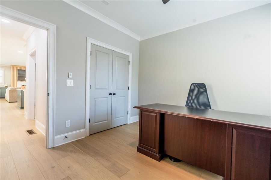 Furnished interior view inside a new home in , Powder Springs (Image 34).