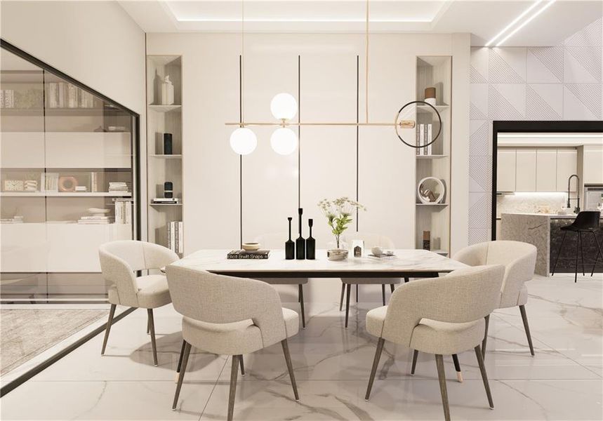 Furnished interior view inside a new home in , Conyers (Image 23). Furnished interior view inside a new home in , Conyers (Image 23).