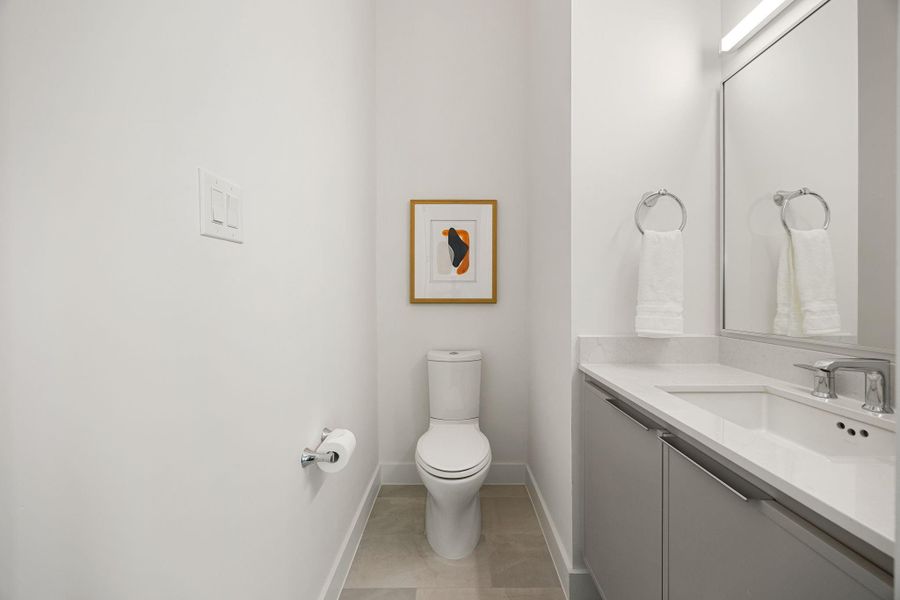 Furnished interior view inside a new home in , Houston (Image 21).