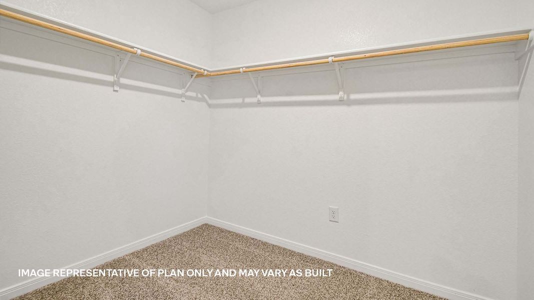 Representative unfurnished interior of a home built from the The Gaven by D.R. Horton in Prairie Lakes, Buda (Image 23).