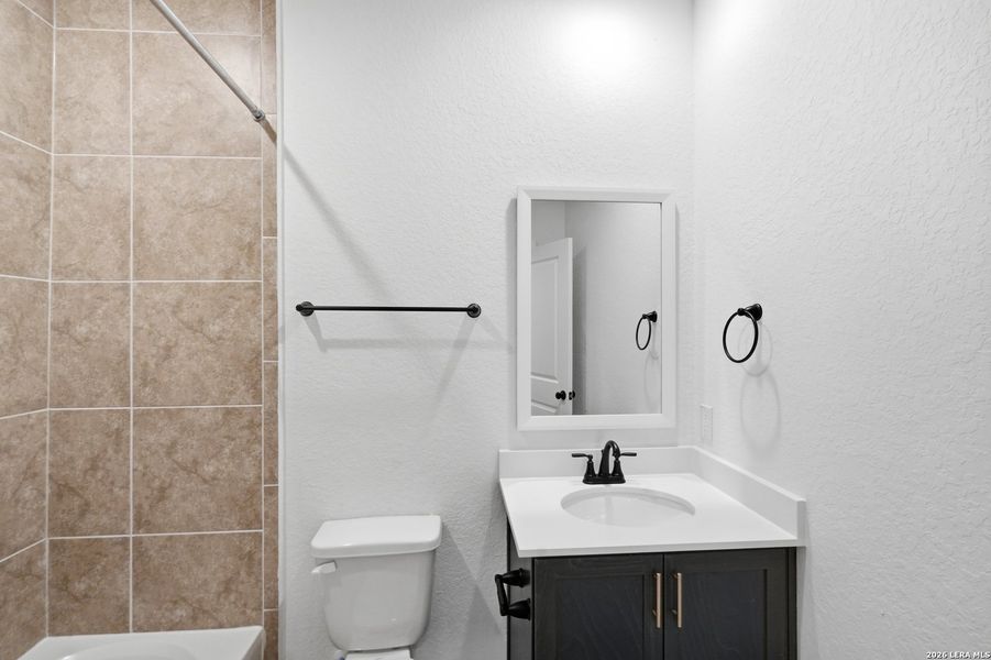 Furnished interior view inside a new home in Rose Hill, San Antonio (Image 12).