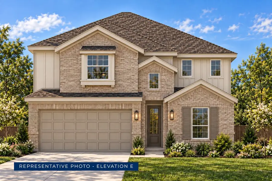 Representative exterior photo of a completed home built from the Ford F by First Texas Homes in Spiritas Ranch, Little Elm, TX (Image 21).