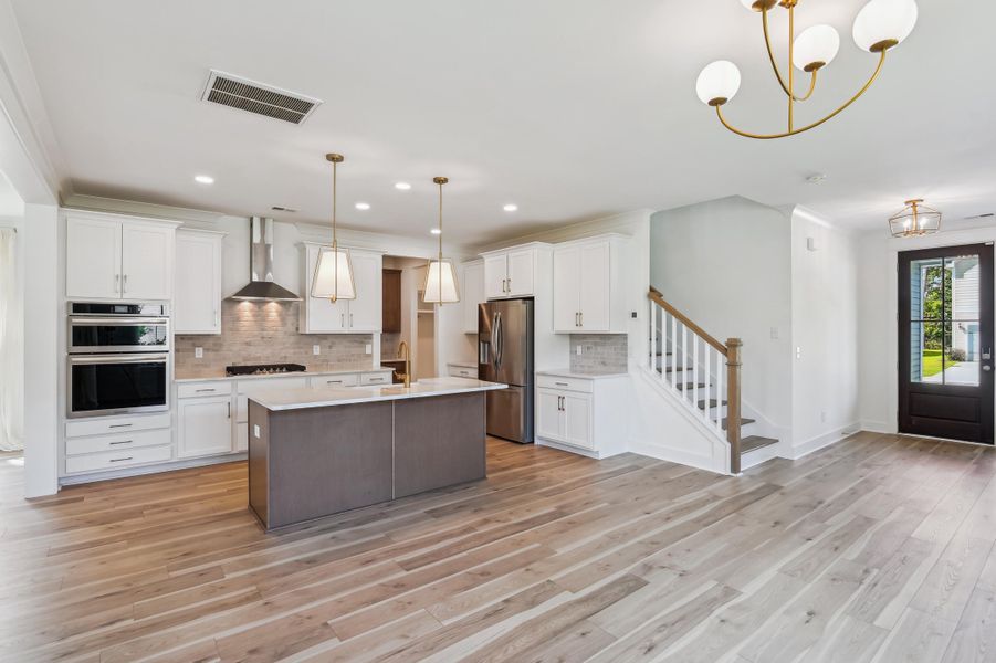 Furnished interior view inside a new home in Windsor Crossing, North Charleston (Image 12). Furnished interior view inside a new home in Windsor Crossing, North Charleston (Image 12).