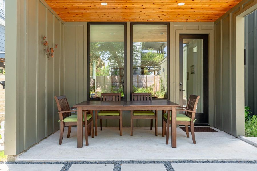Furnished interior view inside a new home in , Austin (Image 4). Furnished interior view inside a new home in , Austin (Image 4).