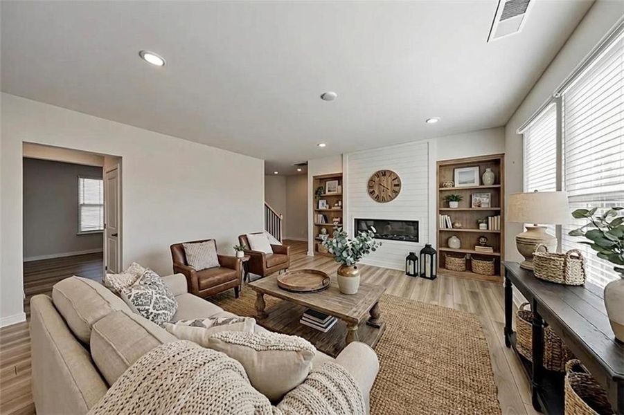 Furnished interior view inside a new home in Conner Farm, Dawsonville (Image 7).