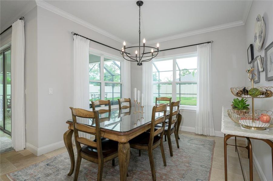Furnished interior view inside a new home in , Palm Coast (Image 13).