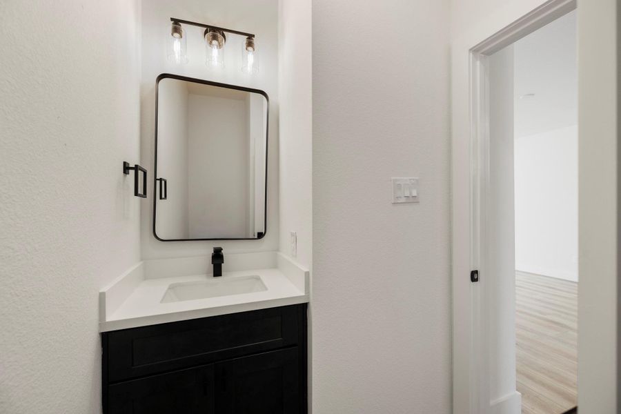 Furnished interior view inside a new home in , Houston (Image 9).