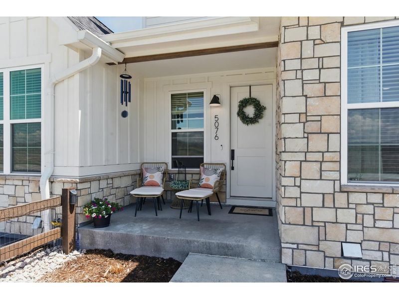 Exterior details and patio area of a home in , Loveland (Image 4). Exterior details and patio area of a home in , Loveland (Image 4).