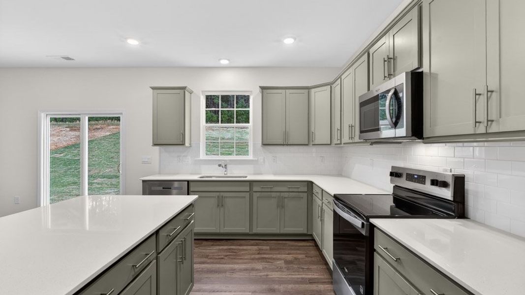 Furnished interior view inside a new home in Olive Branch, Wilson's Mills (Image 12).