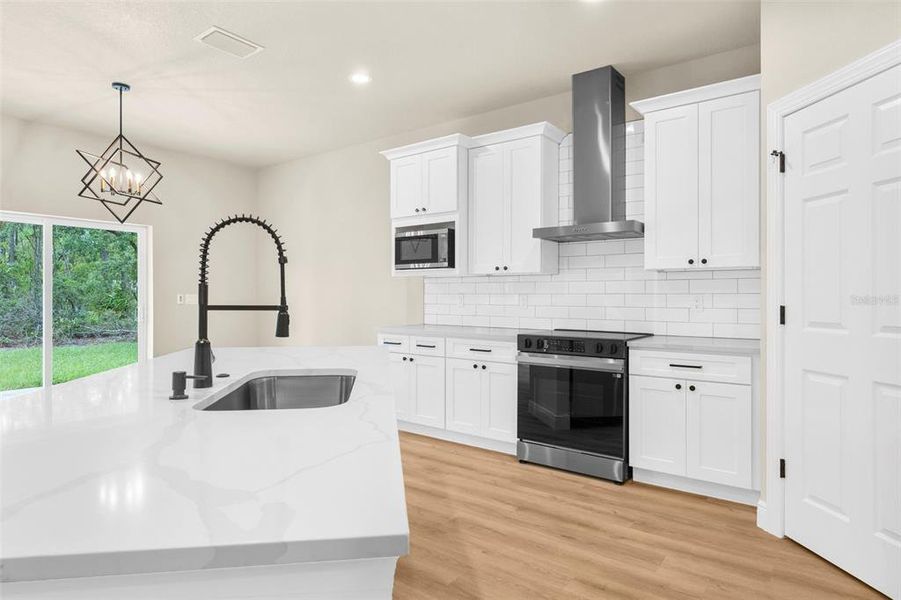 Furnished interior view inside a new home in , Weeki Wachee (Image 7). Furnished interior view inside a new home in , Weeki Wachee (Image 7).