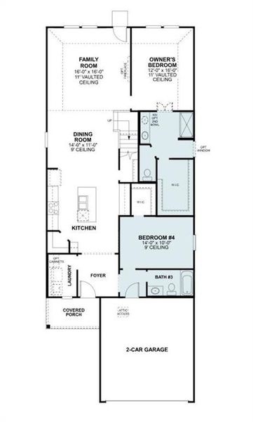 2D floor plan layout of this home in ValleyBrooke, Mesquite, TX (Image 4). 2D floor plan layout of this home in ValleyBrooke, Mesquite, TX (Image 4).