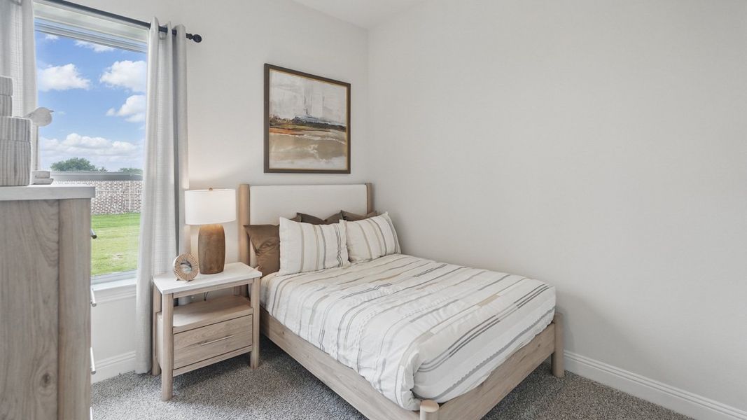 Furnished interior view inside a new home in Peachtree Meadows, Rockwall (Image 26).