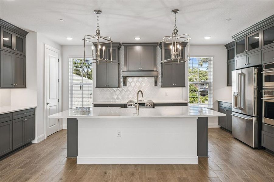 Furnished interior view inside a new home in Vdara, Orlando (Image 27).