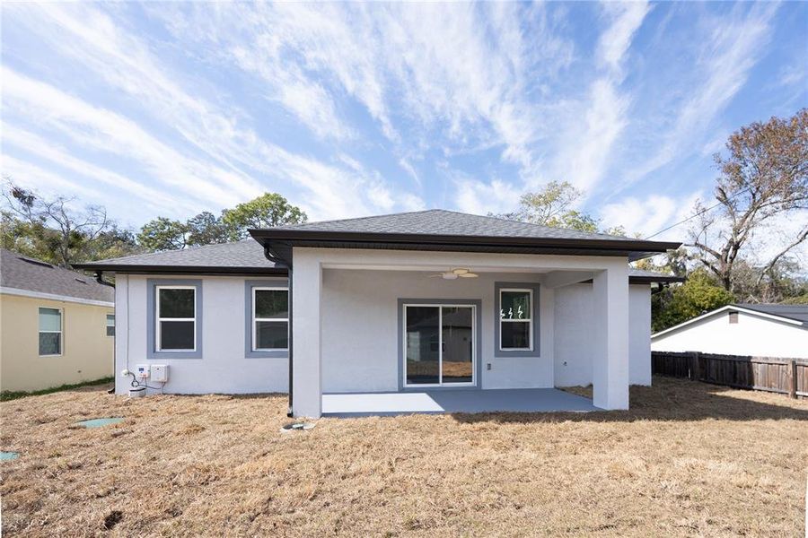 Exterior details and patio area of a home in , Apopka (Image 22).
