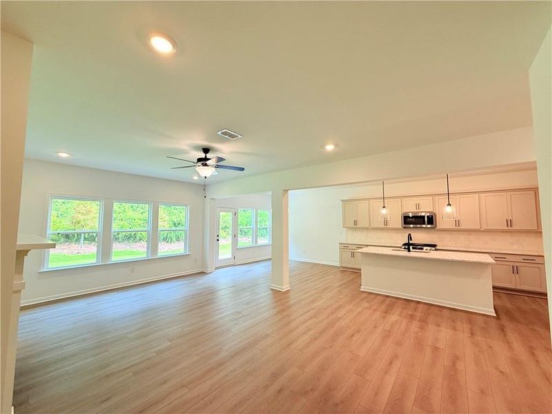 Spacious, unfurnished interior of a new home in Creekside, Dawsonville (Image 28). Spacious, unfurnished interior of a new home in Creekside, Dawsonville (Image 28).