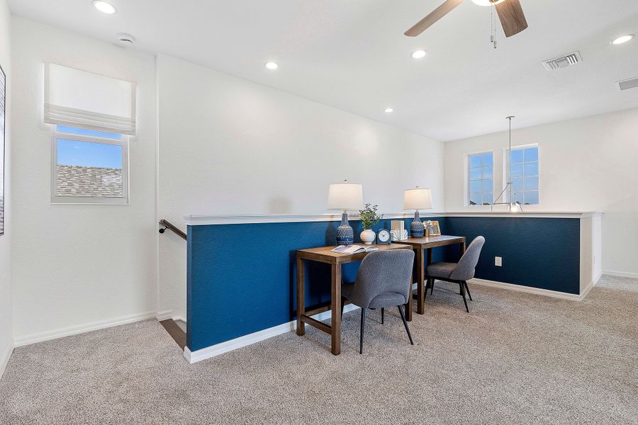 Furnished interior view inside a new home in The Sanctuary – Coastal Collection, Punta Gorda (Image 8).