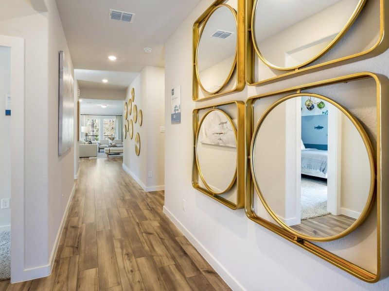 Photo is not of the actual home, but is an inspirational photo of builder’s model home and may depict options, furnishings, and/or decorator features that are not included