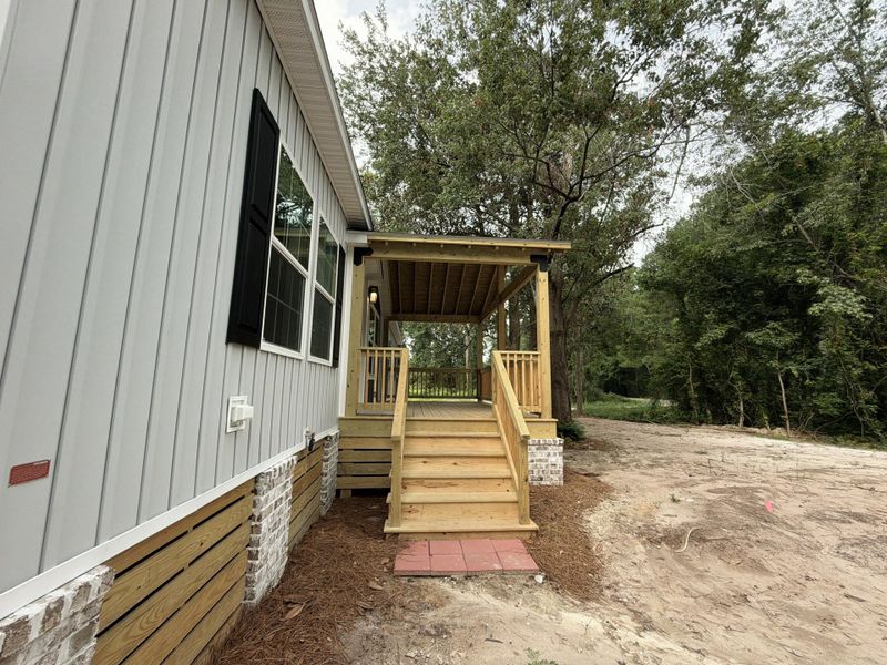 Exterior details and patio area of a home in , St. George (Image 20). Exterior details and patio area of a home in , St. George (Image 20).