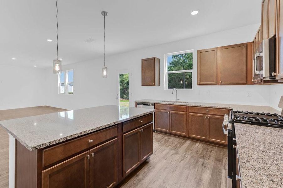 Furnished interior view inside a new home in Falls Creek, Flowery Branch (Image 7).
