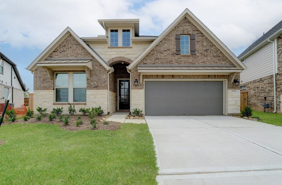 Mckinney French Country L Elevation