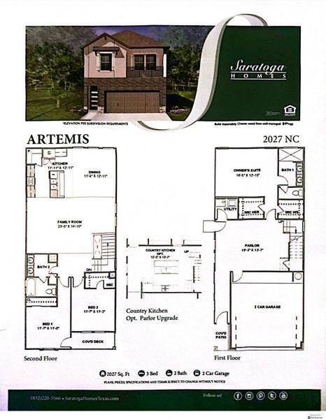2D floor plan layout of this home in Aldine Pines, Houston, TX (Image 5).