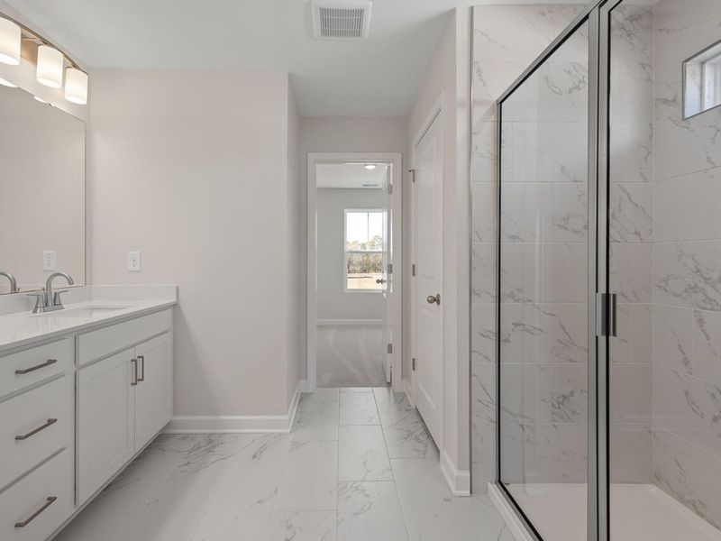 Furnished interior view inside a new home in Retreat at North Main, Lillington (Image 6).