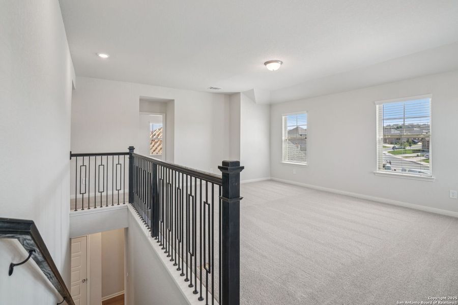 Spacious, unfurnished interior of a new home in Arcadia Ridge - Premier Series, San Antonio (Image 36). Spacious, unfurnished interior of a new home in Arcadia Ridge - Premier Series, San Antonio (Image 36).