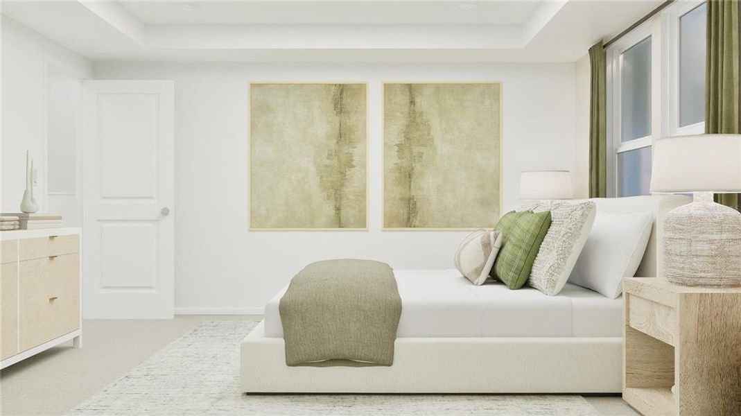 Furnished interior view inside a new home in , St. Cloud (Image 10).