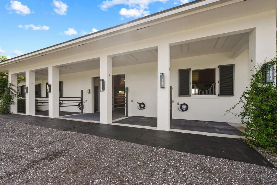 Exterior details and patio area of a home in , Wellington (Image 21). Exterior details and patio area of a home in , Wellington (Image 21).