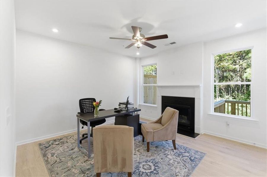 Furnished interior view inside a new home in Park View Reserve, Mableton (Image 9).